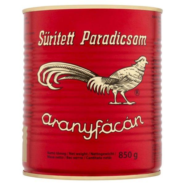 ARANYFÁCÁN SŰRÍTETT PARADICSOM 850G