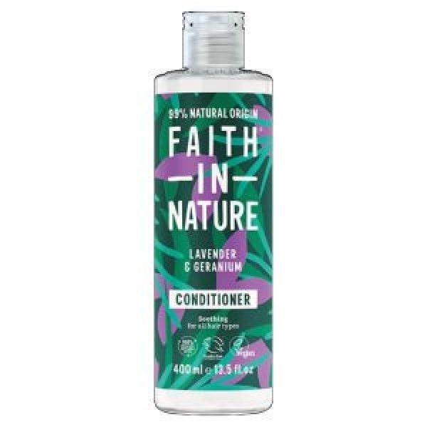 Faith in nature hajkondícionáló levendula-geránium 400 ml