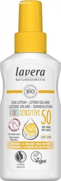 Lavera bio sun napvédő spray gyerek spf50 100 ml