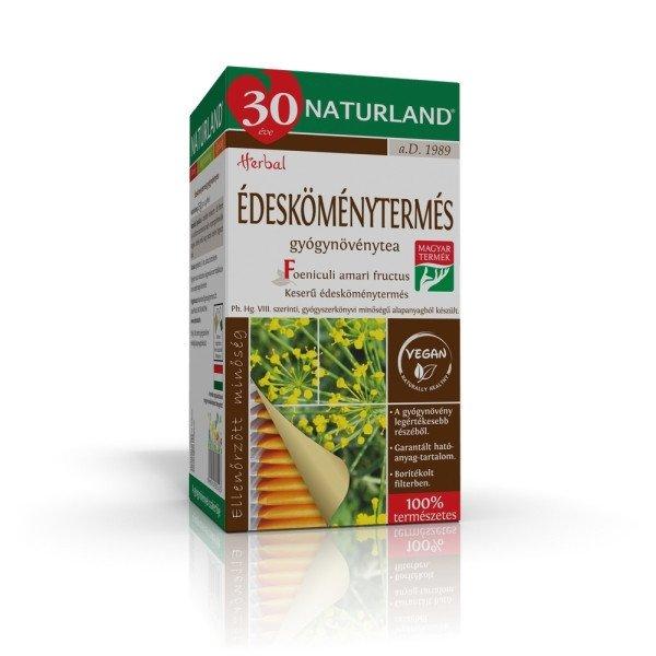 NATURLAND ÉDESKÖMÉNYTERMÉS TEA 25FILTER