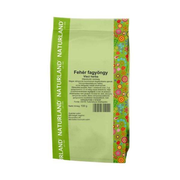 NATURLAND FEHÉR FAGYÖNGY TEA 100G