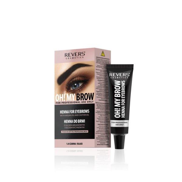 Revers henna procolor szemöldök krémfesték fekete 15 ml