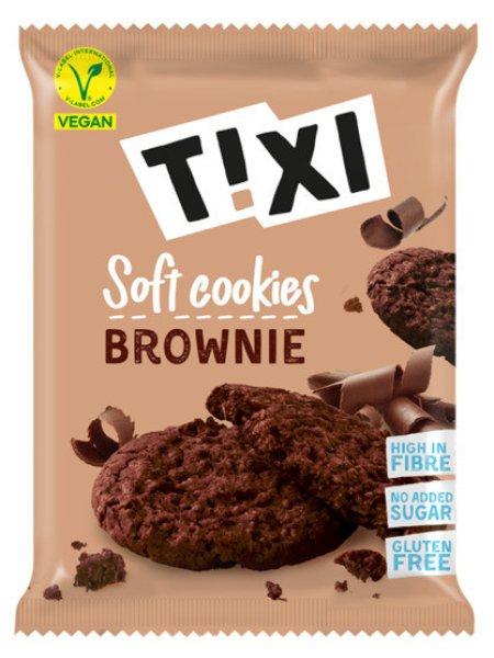 TIXI BROWNIE CSOKOLÁDÉS VEGÁN 50G