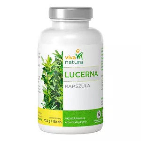 Viva natura lucerna vegán kapszula 100% 150 db