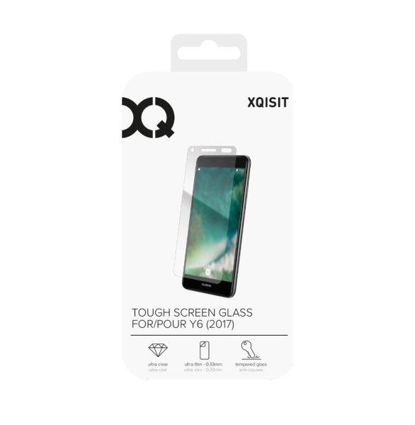 Xqisit Tough Screen Glass Huawei Y6 2017 teljes képernyős kijelzővédő
üvegfólia