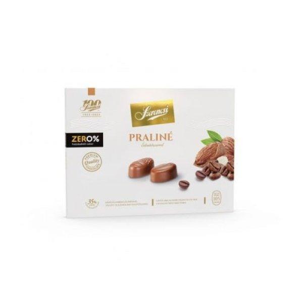 Szerencsi zero praliné mandula és kávékrémmel töltött maltitos
tejcsokoládé 105 g