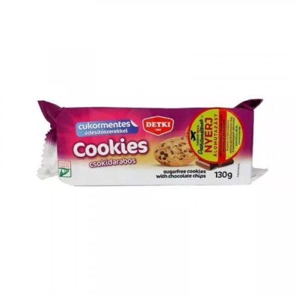 Detki cookies cukorm.keksz csokoládé darabokkal 130 g