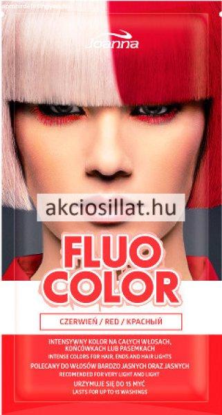 Joanna Fluo Color Red Piros hajszínező 35g