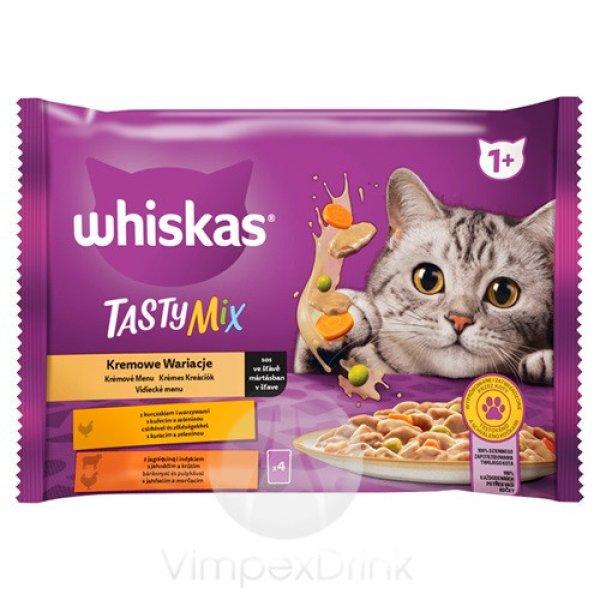 Whiskas alutas 4-pack krémes válog 4*85g