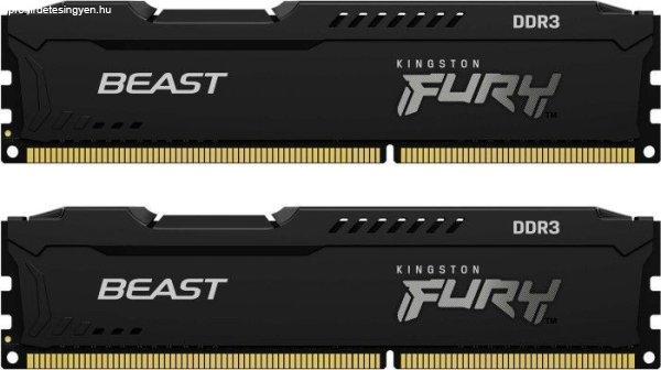 Kingston 16GB DDR3 1866MHz Kit(2x8GB) Fury Beast Black