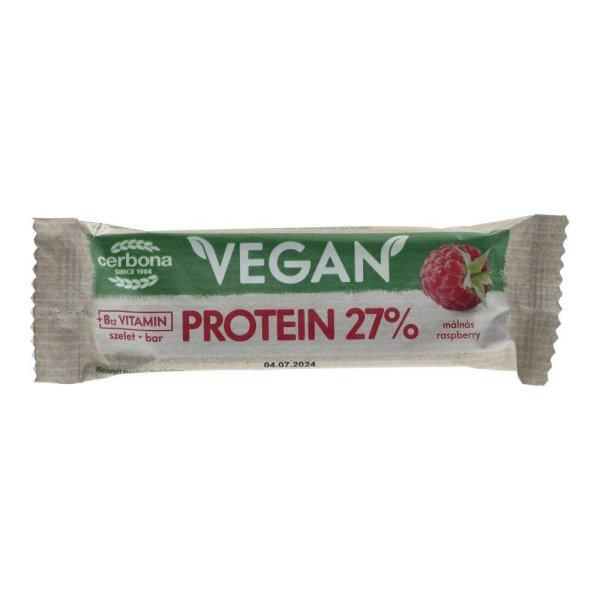 CERBONA VEGÁN PROTEINSZELET MÁLNA