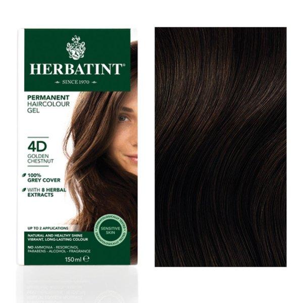 Herbatint 4d arany gesztenye hajfesték 150 ml