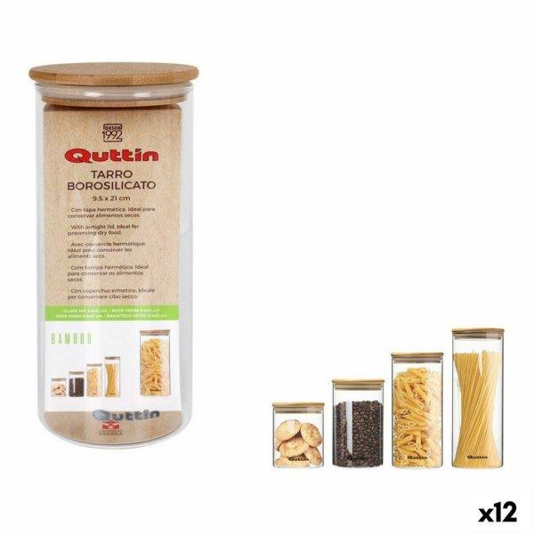 Korsó Quttin Bamboo Boroszilikát üveg Szilikon 1,25 L 10,2 x 22,8 cm (12
egység) (9,5 x 21 cm) MOST 34990 HELYETT 19065 Ft-ért!