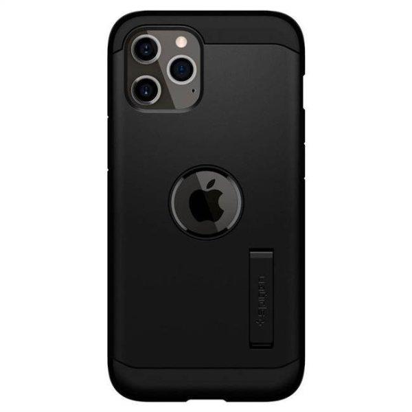 Spigen Kemény páncél iPhone 12 Pro / iPhone 12 Fekete telefontok