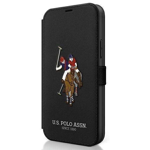 US Polo USFLBKP12MPUGFLBK iPhone 12 / iPhone 12 Pro 6,1" fekete könyv Polo
Embroidery Collection telefontok