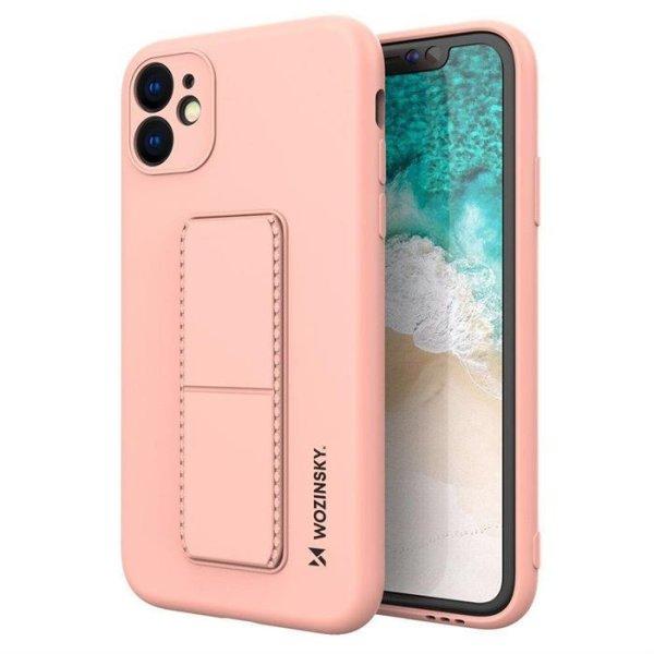 Wozinsky kitámasztható tok Flexible Silicone telefontok egy stand iPhone 12
Pro PRO RIND