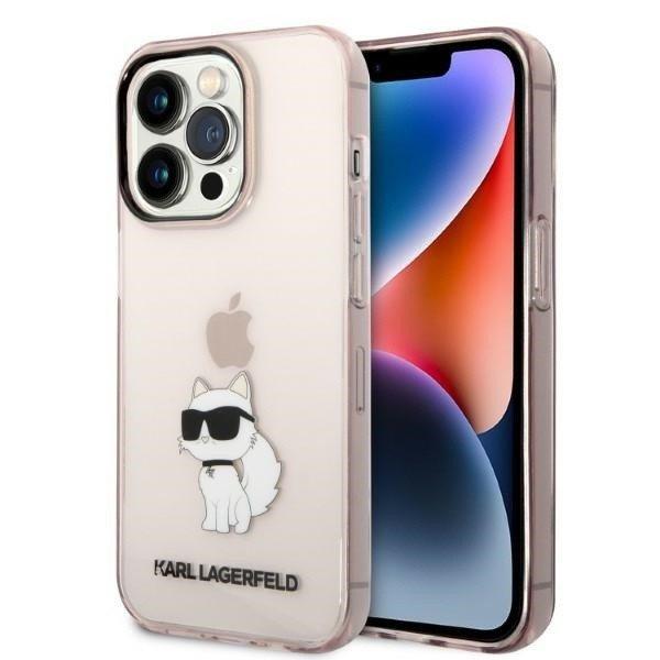 Karl Lagerfeld KLHCP14XHNCHTCP iPhone 14 Pro Max 6,7" rózsaszín
keménytok ikonikus Choupette