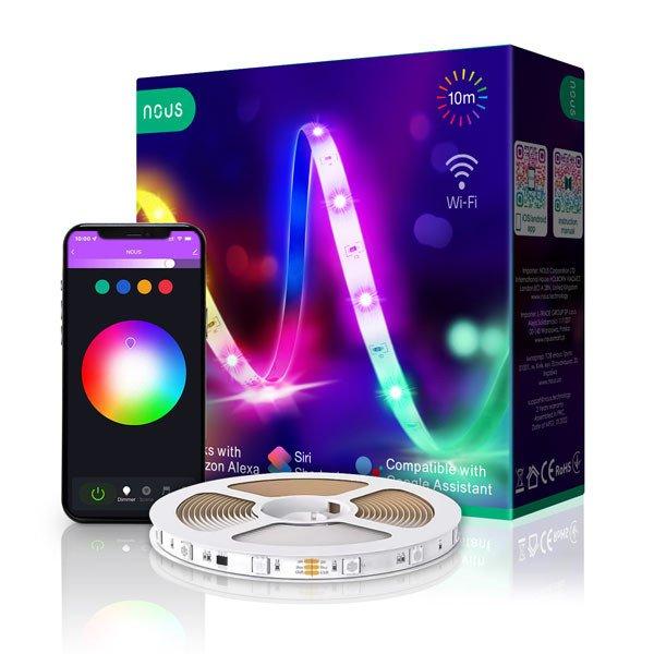 Nous  Smart 10m RGB WIFI LED Strip F2