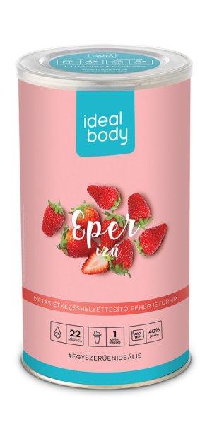 Idealbody fogyókúrás italpor eper 525 g