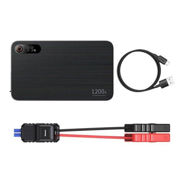 Baseus Super Energy Pro+ 12000mAh Car Jump Starter PowerBank Black