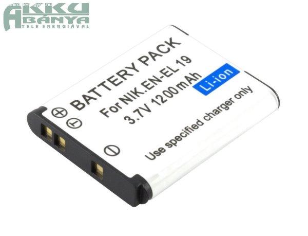 Nikon EN-EL19 akkumulátor 1200mAh, utángyártott