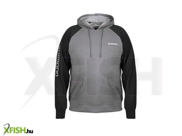 Shimano Shm Pull Over Hoodie Horgász Pulóver Szürke Xxxl