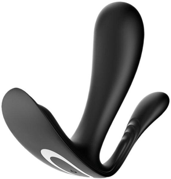 SATISFYER - TOP SECRET + VIBRATOR BLACK