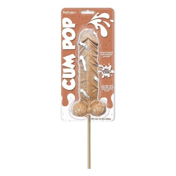 Cum Cock Pop - péniszes GIGA nyalóka (295g) - tejcsokis