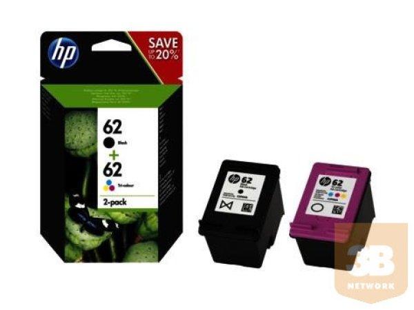 Készlet HP 62 4-pack fekete+ CMY