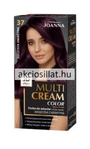 Joanna 3D Multi Cream Color 37 Padlizsán Tartós Krémhajfesték 40+60g