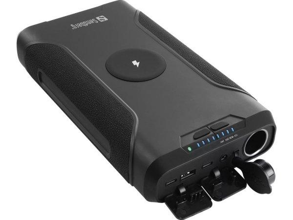 Sandberg Akkubank - Survivor Powerbank 7in1 72000 (Bemenet: USB-C, Kimenet: 2x
USB-C/USB-A/DC, zseblámpa)