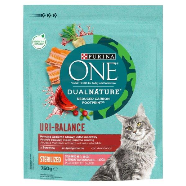 Macska eledel Purina Dual Nature Uri-Balance Sterilized Felnőtt Lazac szín 750
g MOST 7935 HELYETT 4746 Ft-ért!