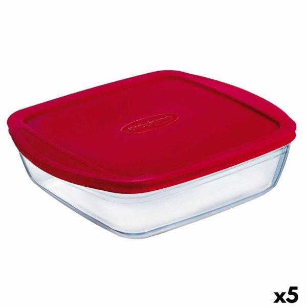 Négyszögletes uzsonnás doboz fedéllel Ô Cuisine Cook&store Ocu Piros 2,5 L
28 x 20 x 8 cm Szilikon Üveg (5 egység) MOST 42686 HELYETT 30111 Ft-ért!