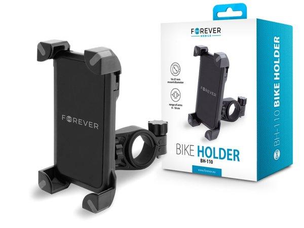 Univerzális kerékpárra szerelhető telefontartó - Forever BH-110 Bike Holder
- fekete