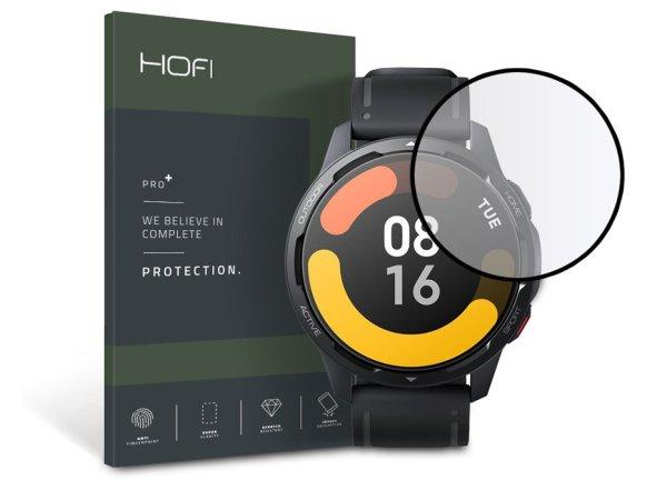 HOFI Hybrid Pro+ Glass üveg képernyővédő fólia - Xiaomi Watch S1 Active -
fekete