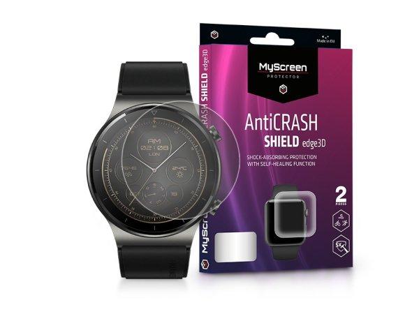 Huawei Watch GT 2 Pro ütésálló képernyővédő fólia - MyScreen Protector
AntiCrashShield Edge3D - 2 db/csomag - átlátszó