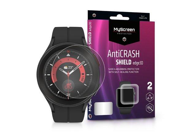 Samsung Galaxy Watch 5 Pro ütésálló képernyővédő fólia - MyScreen
Protector AntiCrash Shield Edge3D - 2 db/csomag - átlátszó