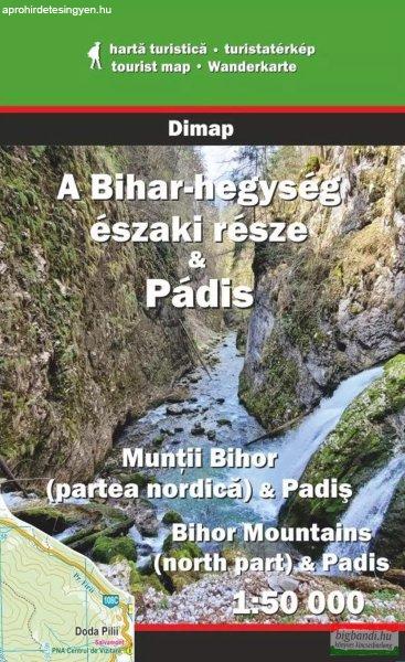 Bihar-hegység északi része és Pádis 1:50000 turistatérkép