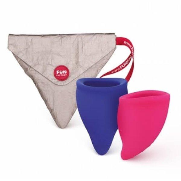 Fun Factory Menstruációs csészék jutott Fun Explore Kit (2
ks)