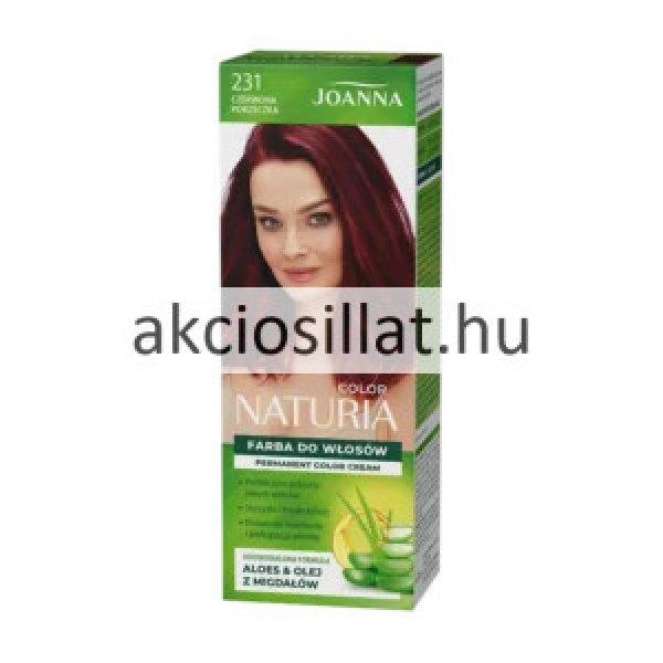 Joanna Naturia Permanent Color Cream 231 Vörös Ribizli Tartós Krémhajfesték
40+60g