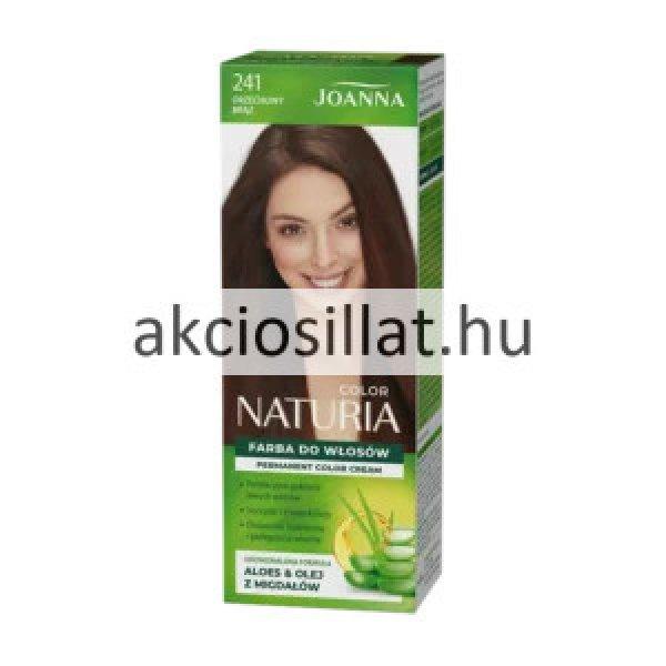 Joanna Naturia Permanent Color Cream 241 Dióbarna Krémhajfesték 40+60g