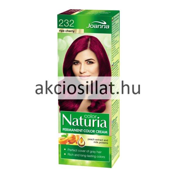 Joanna Naturia Permanent Color Cream 232 Érett Cseresznye Krémhajfesték
40+60g