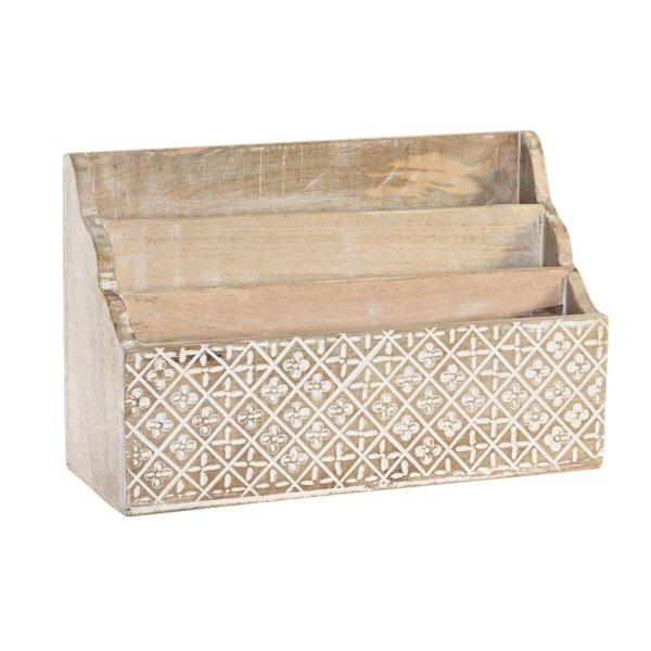 Többcélú rendszerező DKD Home Decor Fehér Természetes Mangófa 32 x 13 x
21 cm 33 x 12 x 21 cm Ágynemű (12 egység) MOST 30605 HELYETT 17916 Ft-ért!