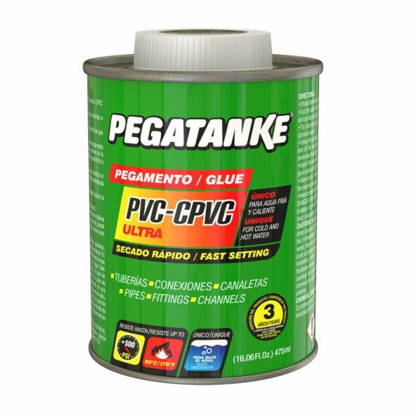 Ragasztó PEGATANKE PVC-CPVC Ultra 475 ml MOST 14974 HELYETT 8962 Ft-ért!