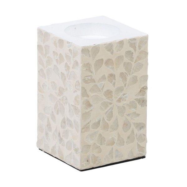 Gyertyatartó Bézs szín Gyöngyház Fa MDF 10,5 x 10,5 x 16 cm MOST 11114
HELYETT 6655 Ft-ért!