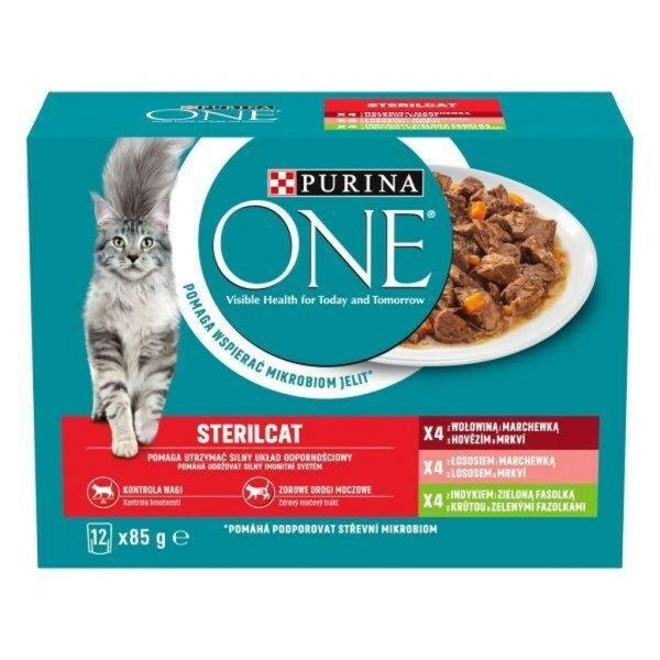 Macska eledel Purina One 12 x 85 g MOST 14053 HELYETT 8623 Ft-ért!