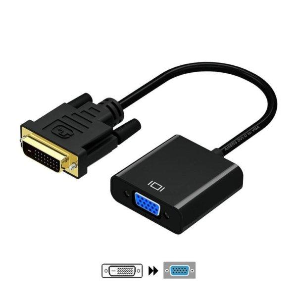 DVI–D VGAAdapter Aisens A147-0352 Fekete 10 cm MOST 11810 HELYETT 6631
Ft-ért!