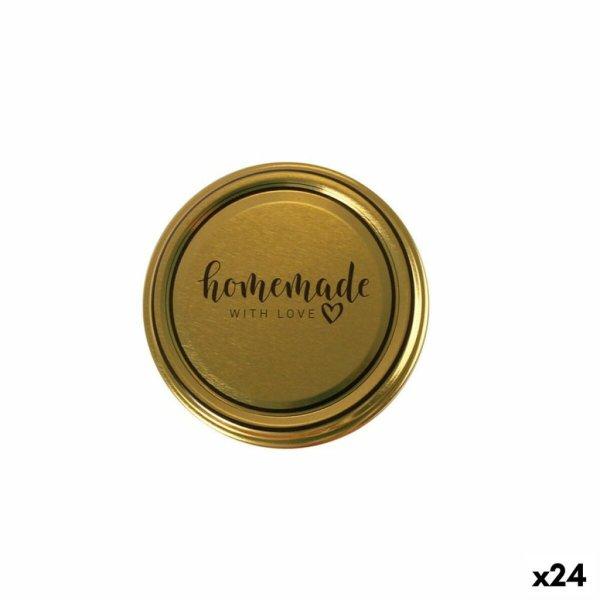 Fedő Készlet Sarkap Homemade Aranysàrga 6 Darabok 7 x 0,8 cm (24 egység)
MOST 11493 HELYETT 6879 Ft-ért!