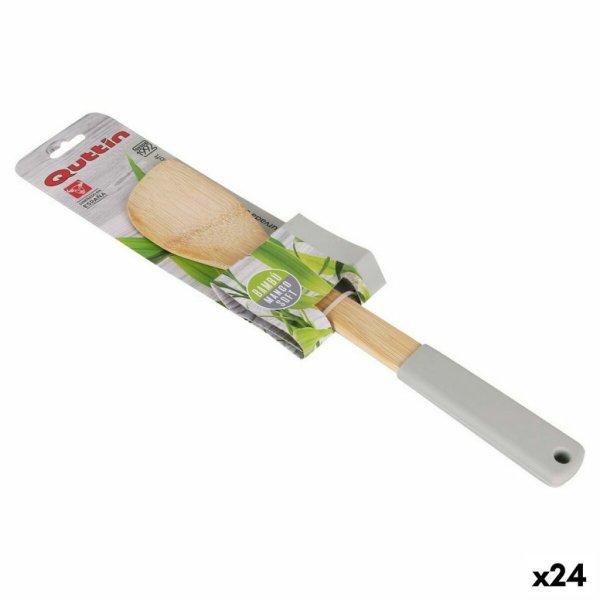 Konyhai spatula Quttin Soft Bambusz 30 x 6 cm (24 egység) (30 cm) MOST 16791
HELYETT 10054 Ft-ért!