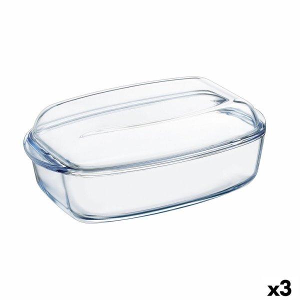 Szervírozótányér Pyrex Classic Fedéllel 4,5 L 38 x 22 x 11 cm Átlátszó
Üveg (3 egység) MOST 89130 HELYETT 67076 Ft-ért!